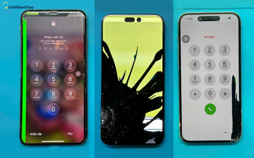 linh kiện iPhone giá rẻ dễ xảy ra rủi ro