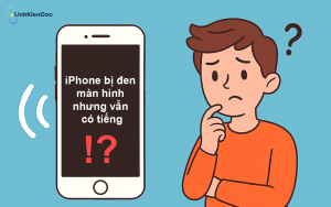 iPhone bị đen màn hình không lên