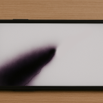 màn hình bị chảy mực