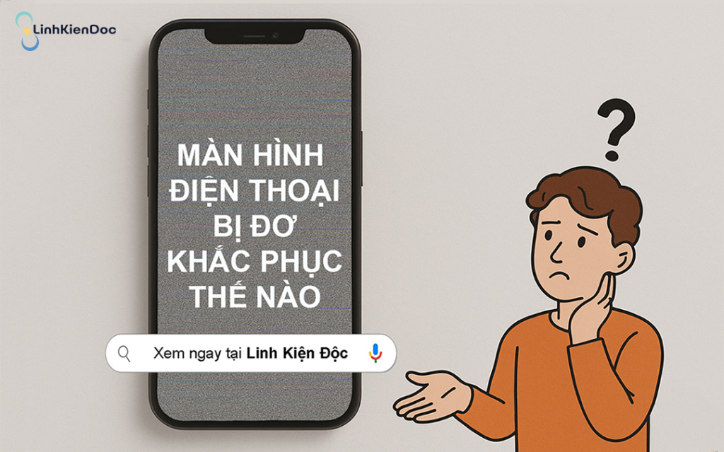 màn hình điện thoại bị đơ