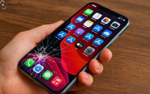 Màn hình điện thoại bị vỡ và cách khắc phục