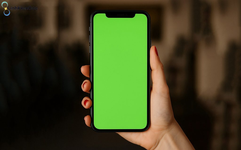 Màn hình điện thoại bị xanh lá cây, nguyên nhân và cách khắc phục