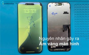 Màn hình bị vàng