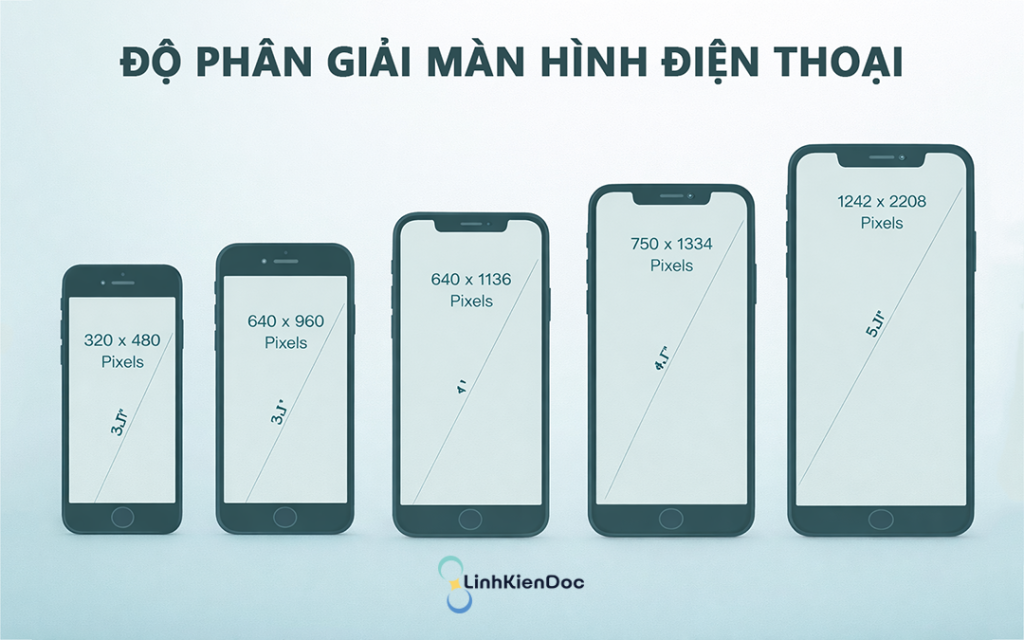 độ phân giải màn hình điện thoại