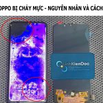 màn hình oppo bị chảy mực