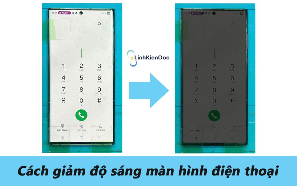 Cách chỉnh độ sáng màn hình điện thoại
