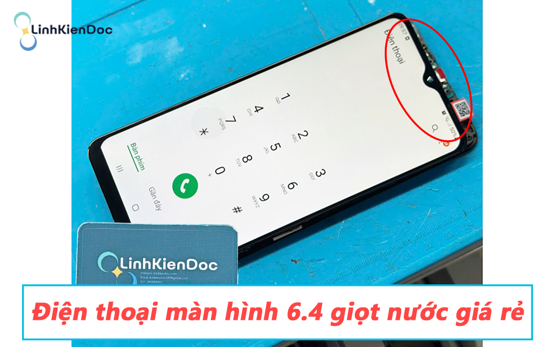 TOP 5 điện thoại màn hình 6.4 inch giọt nước