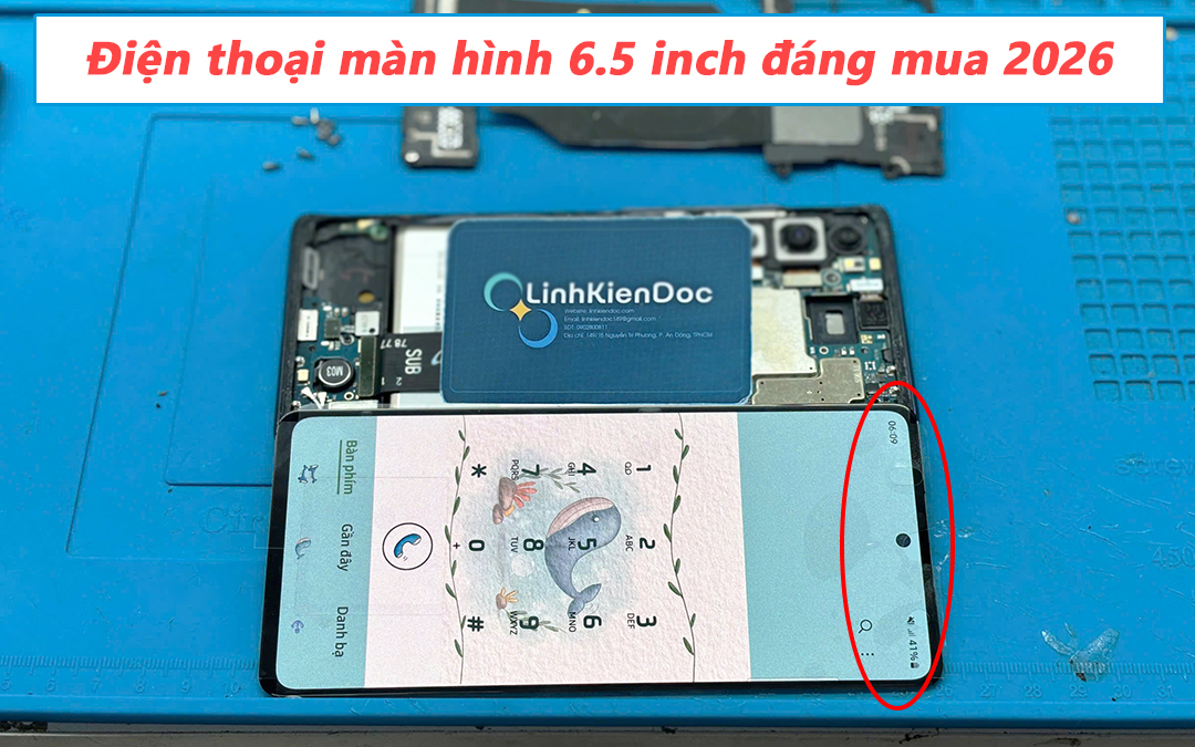 Top điện thoại màn hình 6.5 inch đáng mua