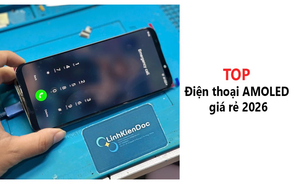 Top điện thoại màn hình amoled giá rẻ