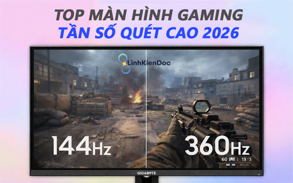 Màn hình gaming tần số quét cao