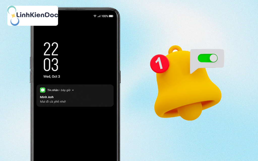 Cách bật sáng màn hình khi có thông báo Oppo 2026
