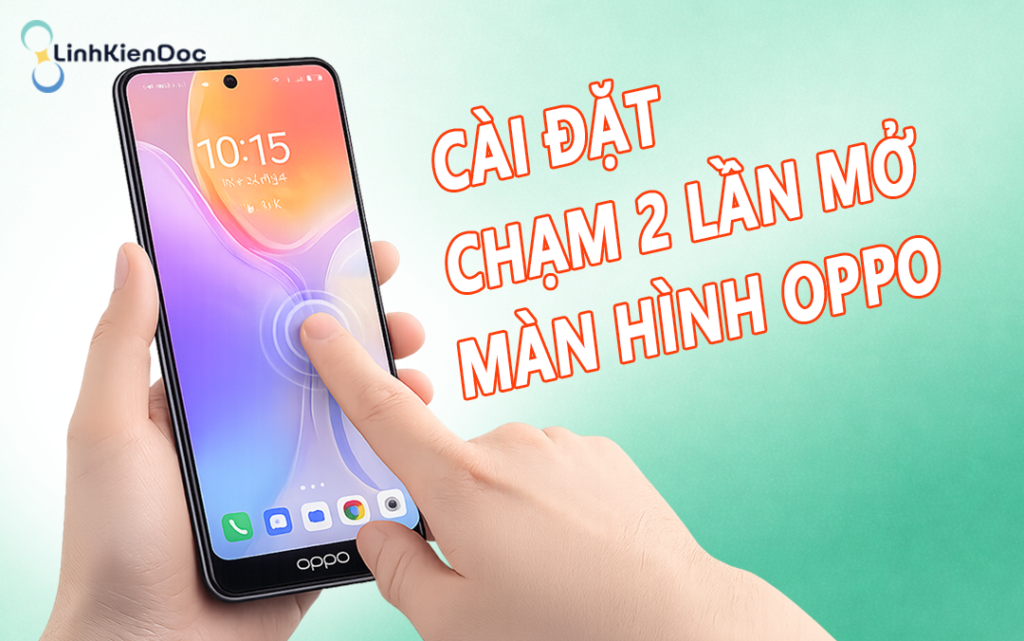 Cài đặt chạm 2 lần mở màn hình Oppo
