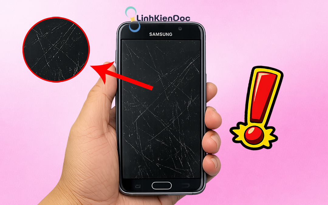 Cách khắc phục trầy màn hình