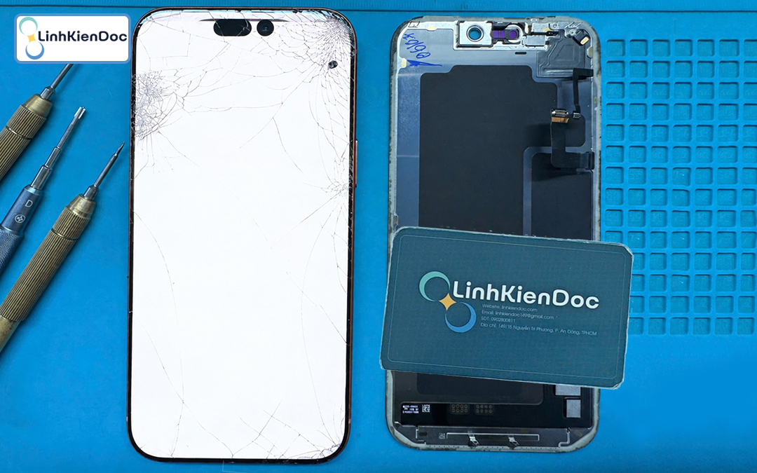 Màn hình iPhone bị trắng đột ngột và cách khắc phục