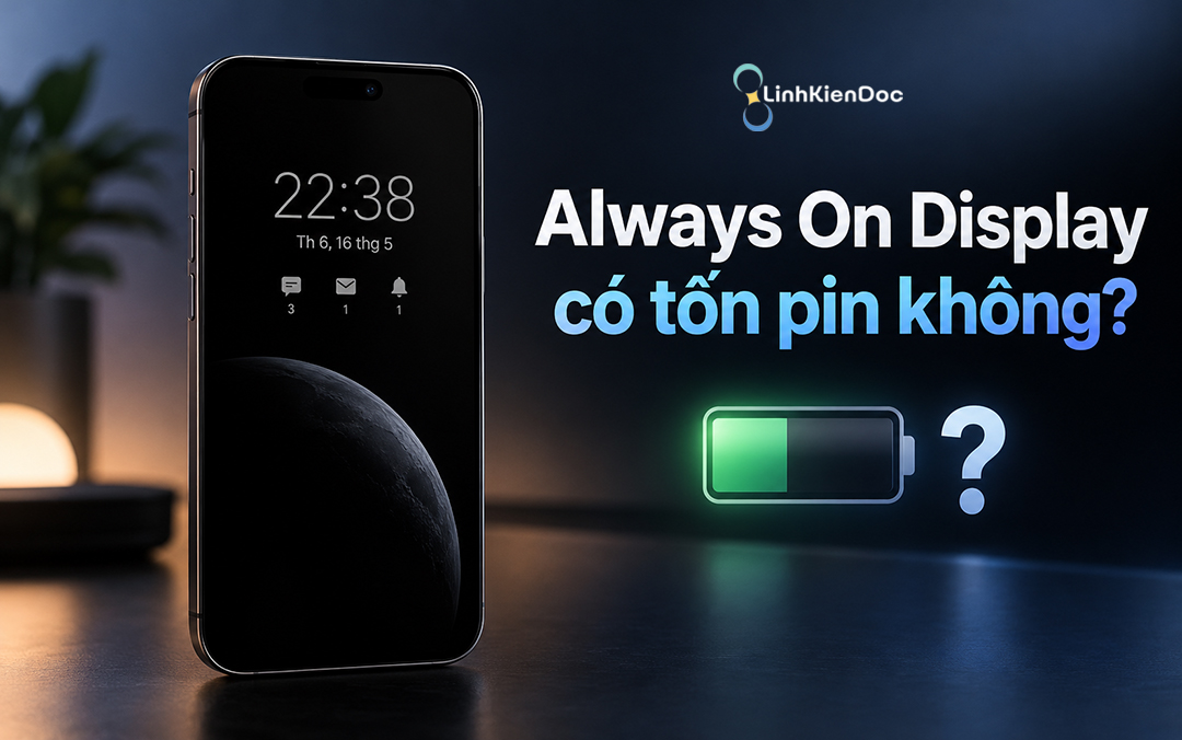 Always On Display có tốn pin không? Cách bật, tắt và sử dụng hiệu quả trên iPhone