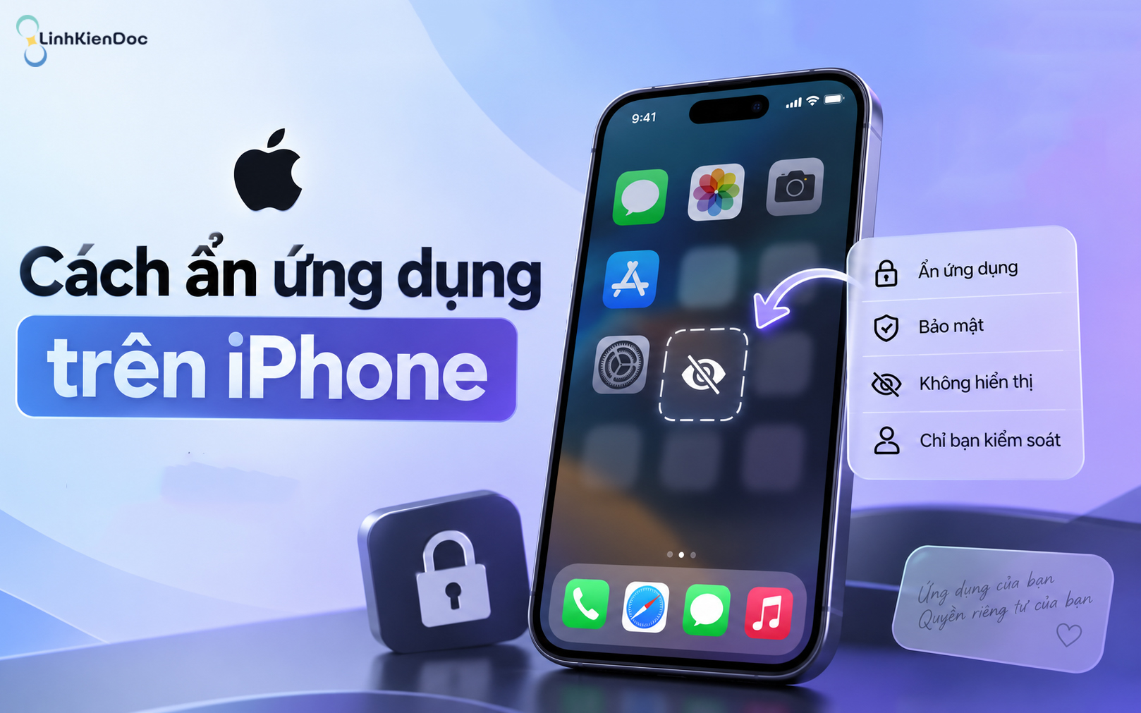 Hướng dẫn 5 cách ẩn ứng dụng trên iPhone hiệu quả