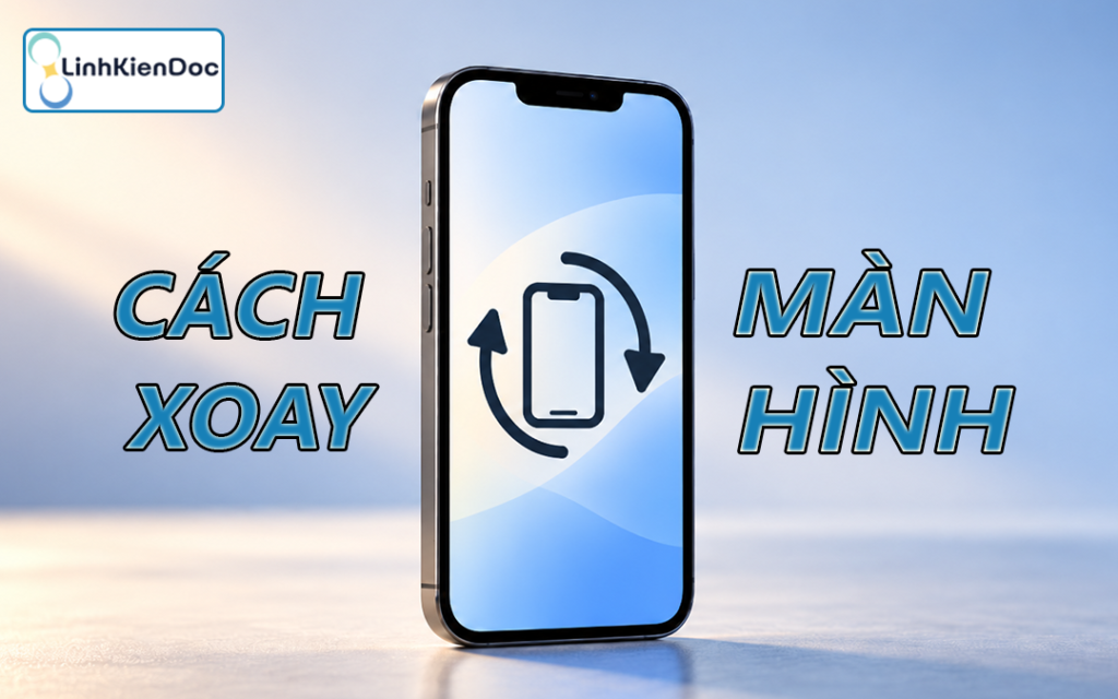 Cách xoay màn hình trên iPhone nhanh và đơn giản