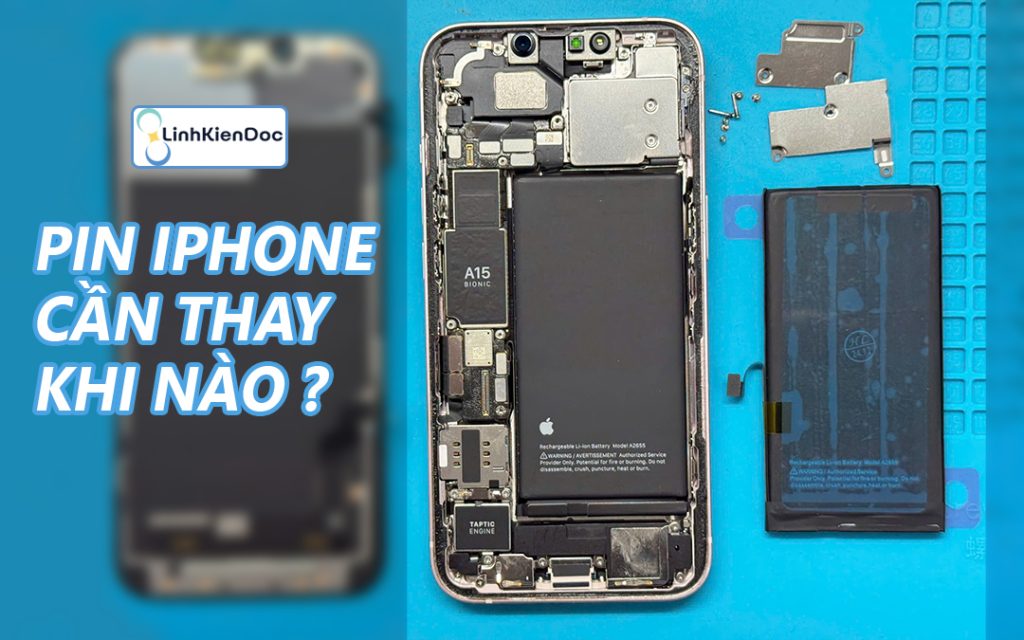 Pin iPhone xuống bao nhiêu thì nên thay?