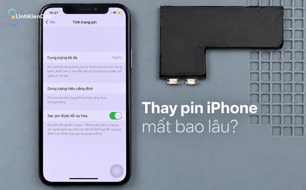 Thay pin iPhone mất bao lâu? Những điều cần biết trước khi sửa 1 Thay pin iPhone mất bao lâu? Những điều cần biết trước khi sửa